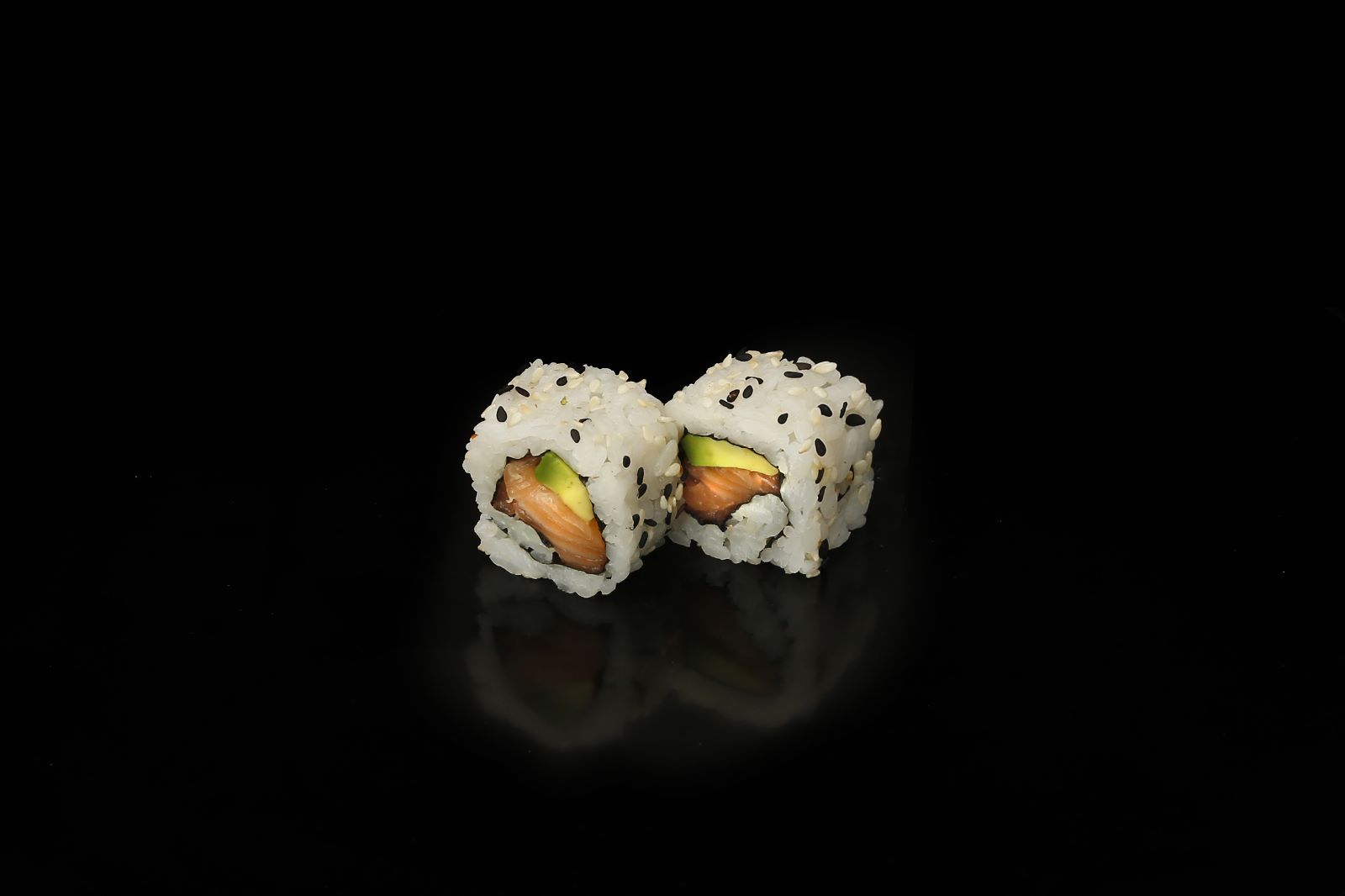 26. Salmon avocado roll